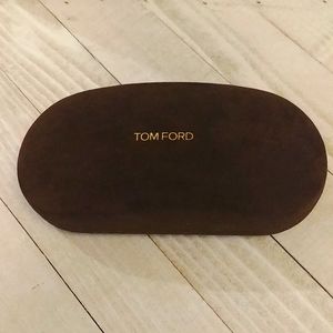 Tom Ford Glasses Case Faux Suede